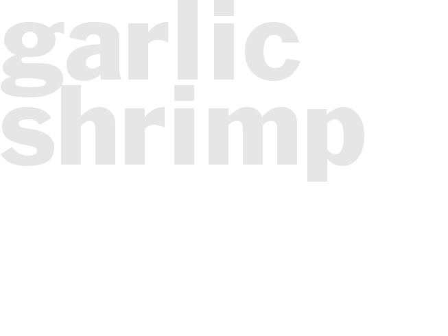 Garlic shrimp