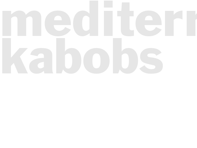 Mediterranean Kabobs