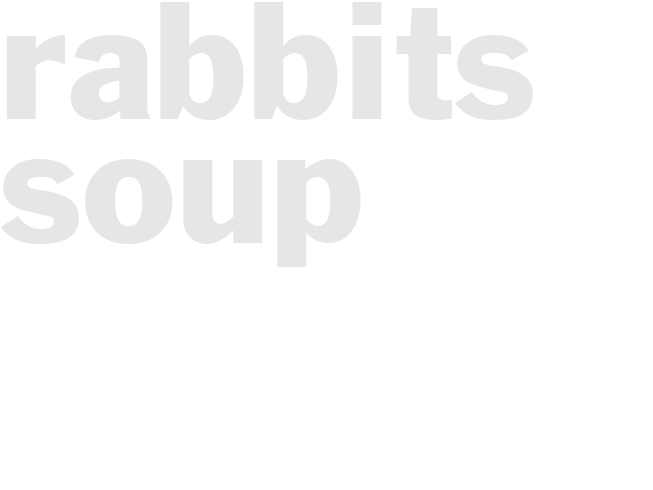 Rabbits soup