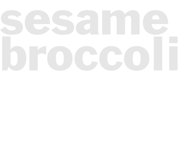 Sesame Broccoli