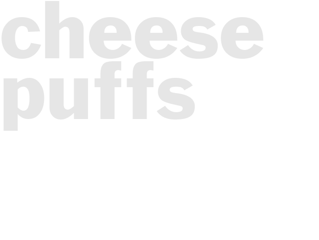 Cheese Puffs