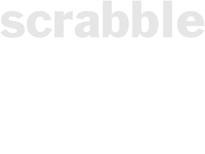 Scrabble