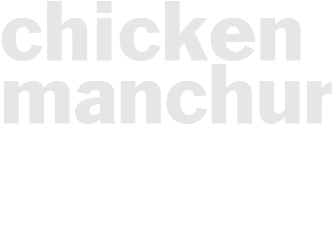 Chicken Manchurian