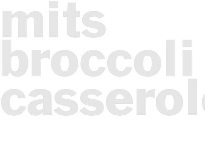 Mits Broccoli casserole