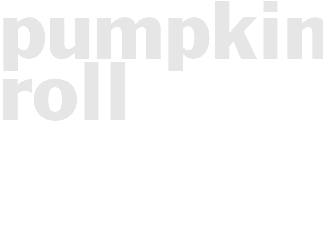 Pumpkin Roll