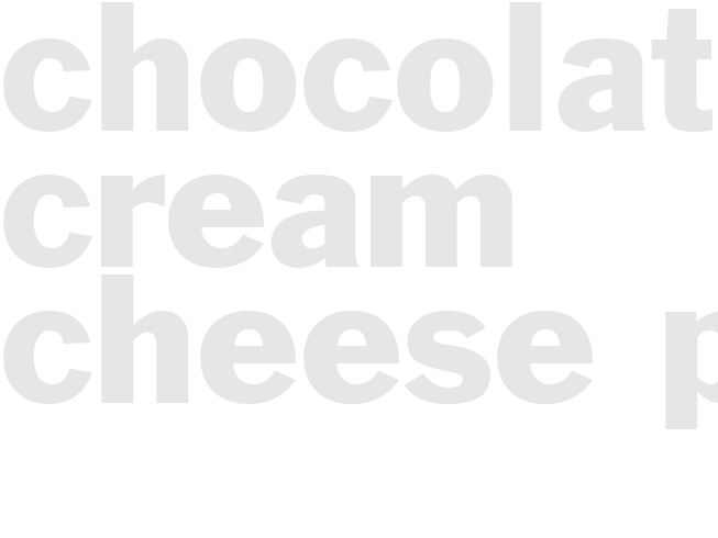 Chocolate Cream cheese pie