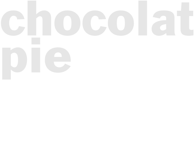 Chocolate pie
