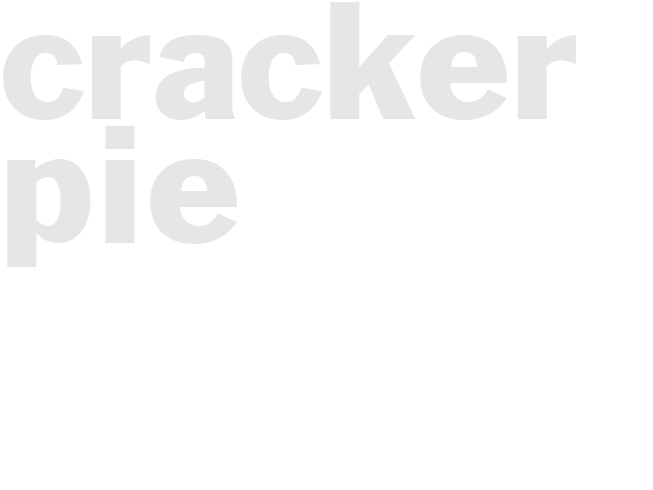 Cracker Pie