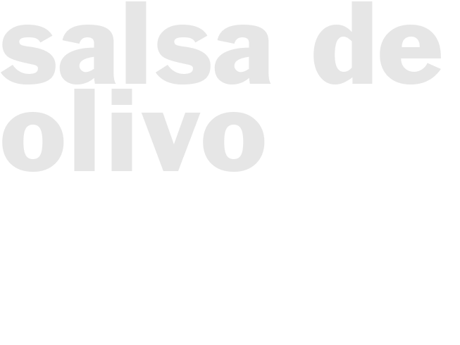 Salsa de Olivo
