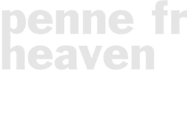 Penne from Heaven