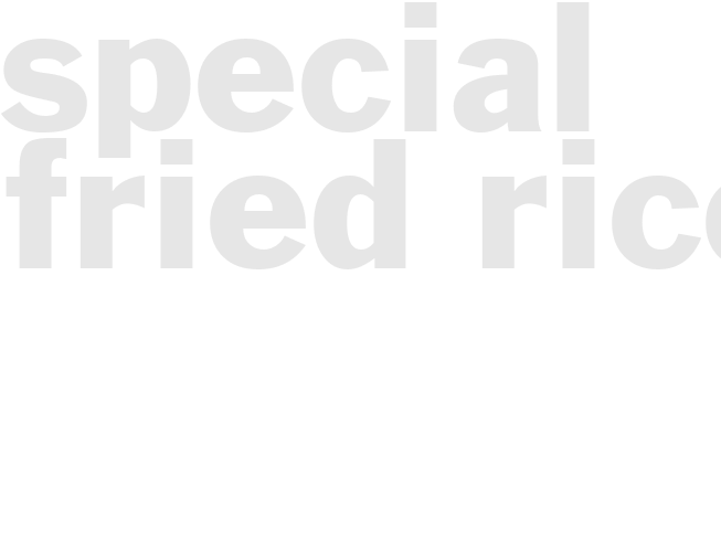 Special Fried rice