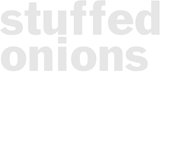Stuffed onions