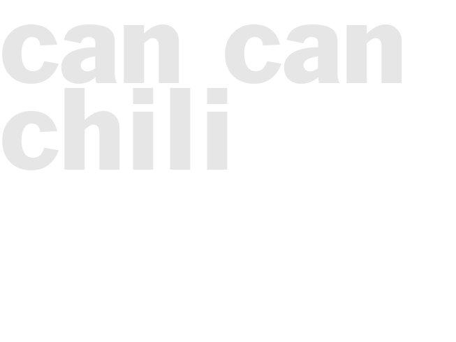 Can Can chili