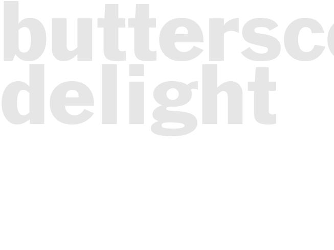 Butterscotch Delight
