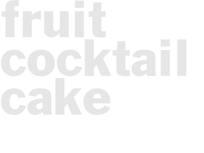 Fruit Cocktail Cake