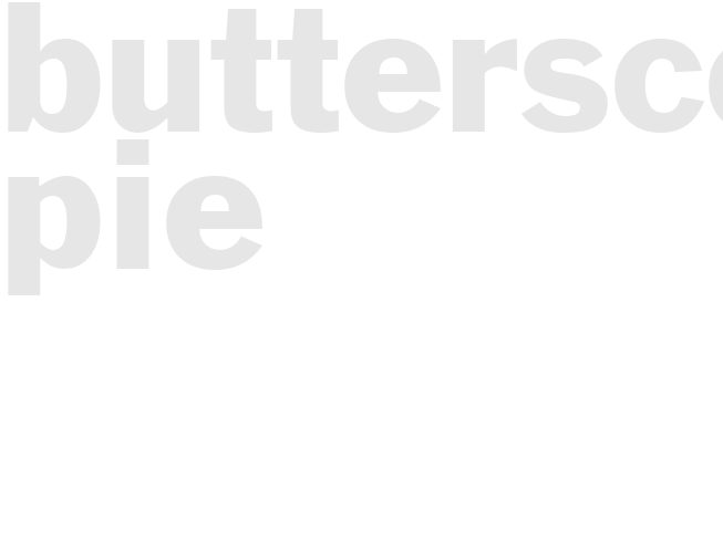 Butterscotch Pie