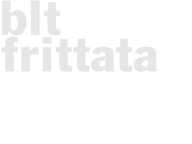 BLT Frittata