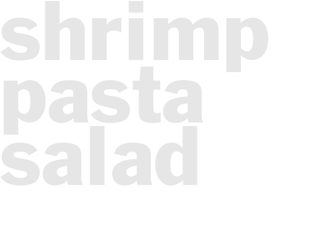 Shrimp Pasta Salad