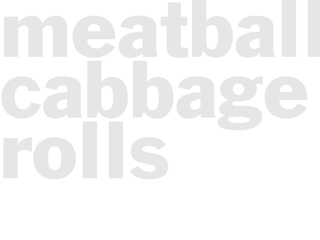 Meatball Cabbage Rolls