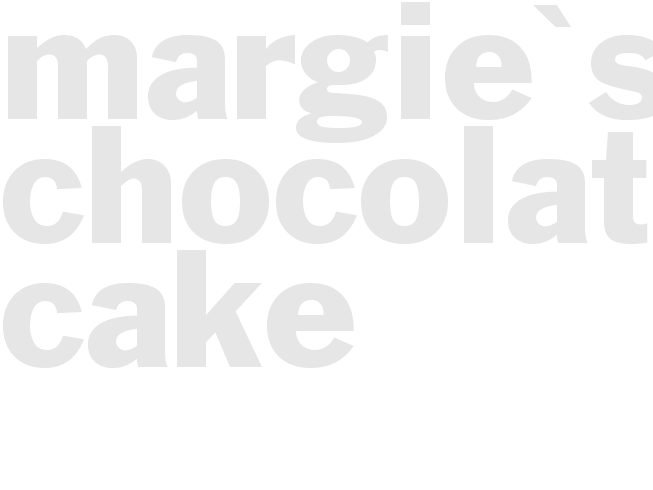 Margie's Chocolate Cake