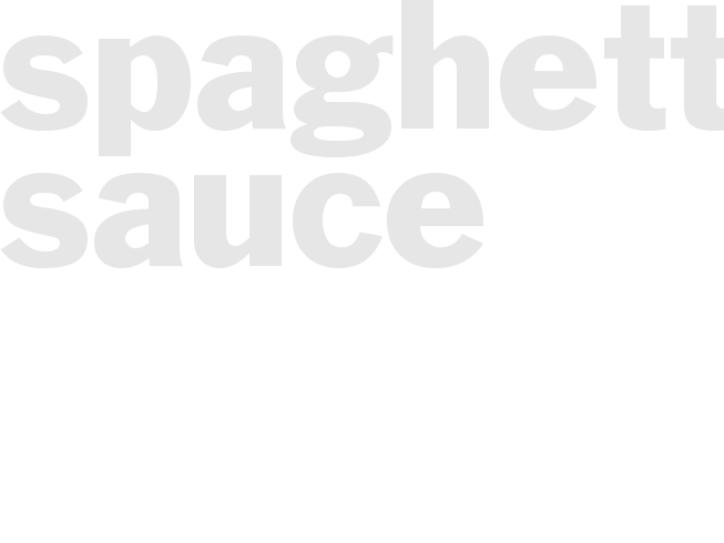 Spaghetti Sauce