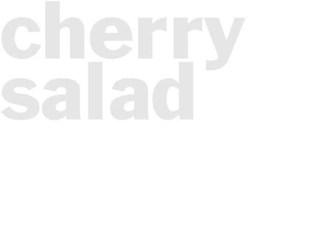 Cherry Salad