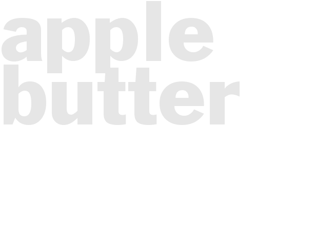 Apple Butter